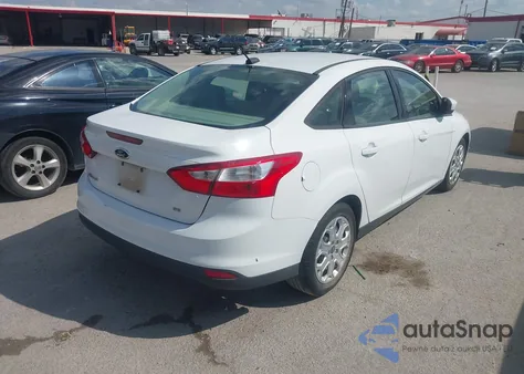 2012 Ford Focus Se из США, поврежденный, VIN 1FAHP3F28CL295513